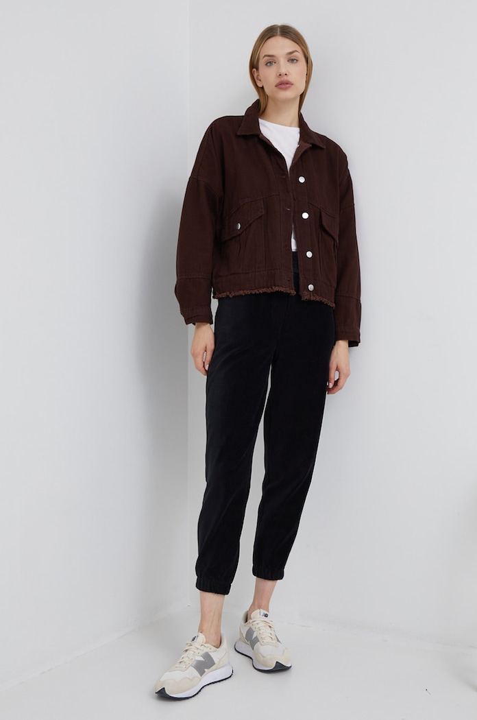 United Colors of Benetton блуза с дълги ръкави бял 3ZQM3M858.101