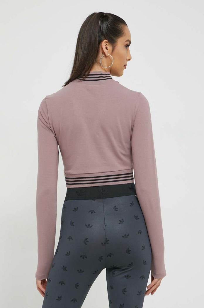 Oblečení Tričko s dlouhým rukávem adidas Originals HM1539 růžová