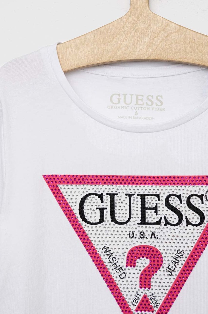 Lány Guess gyerek hosszúujjú J2YI50.K6YW1 fehér