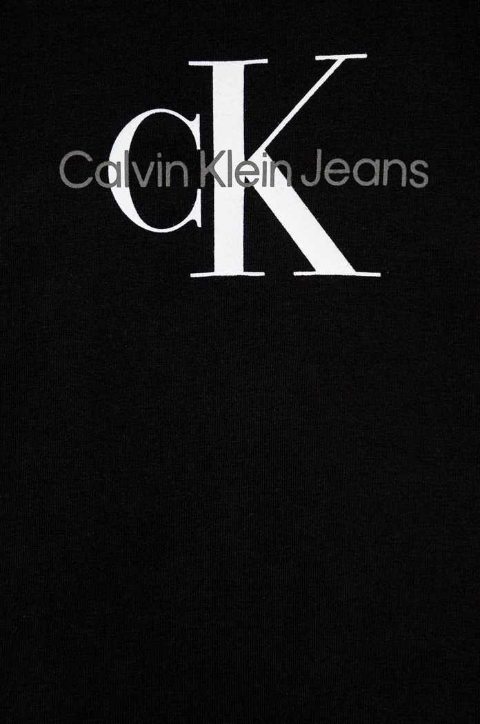 Deklice Otroški longsleeve Calvin Klein Jeans IN0IN00005.9BYY črna