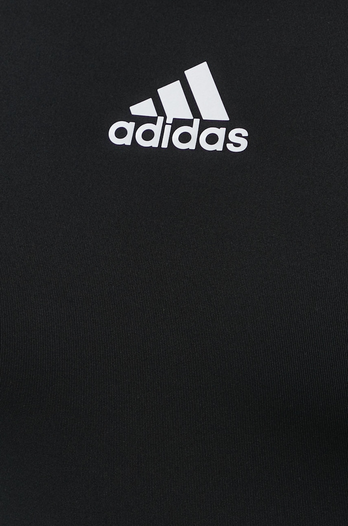 Tréningové tričko s dlhým rukávom adidas Performance H23120 čierna