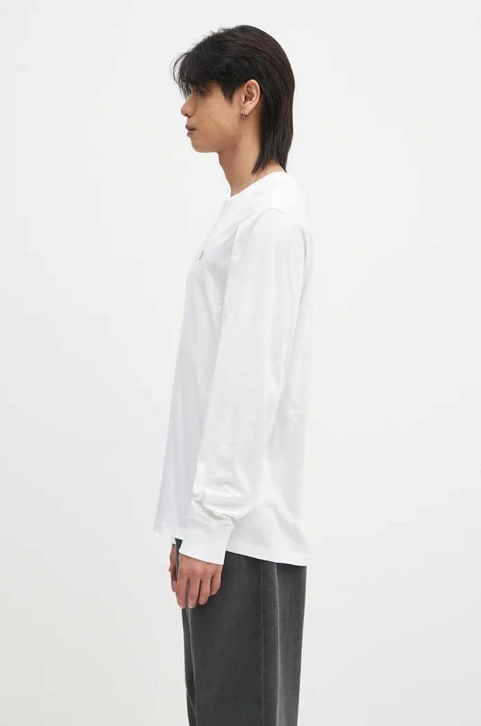Dickies Top a maniche lunghe in cotone DK0A4Y4RWHX1 bianco SS23