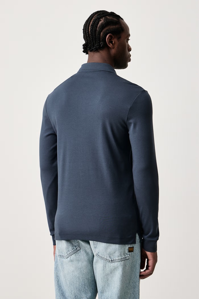 BOSS Polo swetrowe męskie bawełniane Pado 30 50468392 granatowy AA00