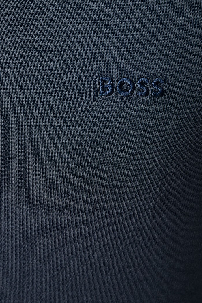 Polo swetrowe męskie bawełniane Pado 30 BOSS 50468392 granatowy