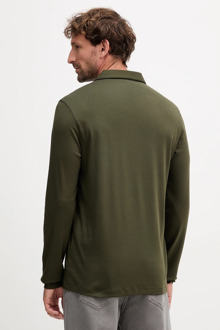 Îmbrăcăminte Michael Kors Longsleeve pentru bărbați din bumbac CF150CFC93 verde