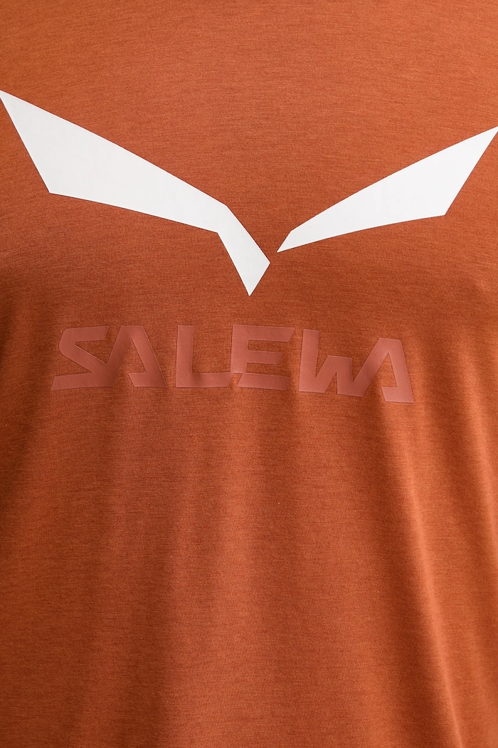 Salewa longsleeve sport Solidlogo 00.0000027340 portocaliu