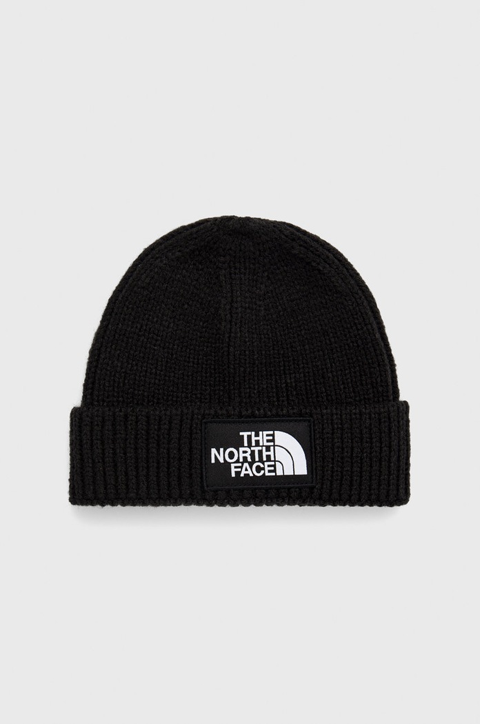 Detská čiapka The North Face hrubá čierna NF0A7WFM