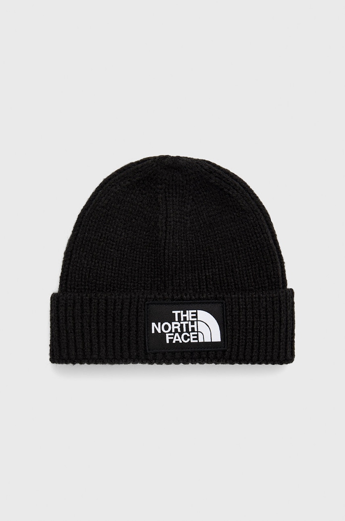 Detská čiapka The North Face hrubá čierna NF0A7WFM