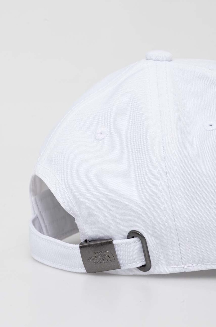 Otroška baseball kapa The North Face NF0A7RIW bela SS24
