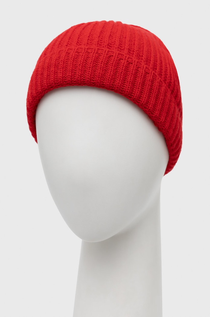 Volnena kapa United Colors of Benetton 1302U0724.219 rdeča AW22