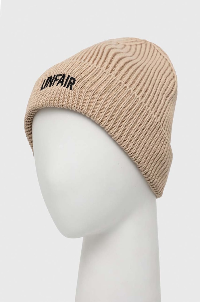 bombažna kapa Unfair Athletics UNFR22.160 bež AW22