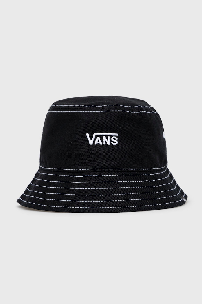 Bavlněná čepice Vans bavlna černá VN0A3ILLBLK1