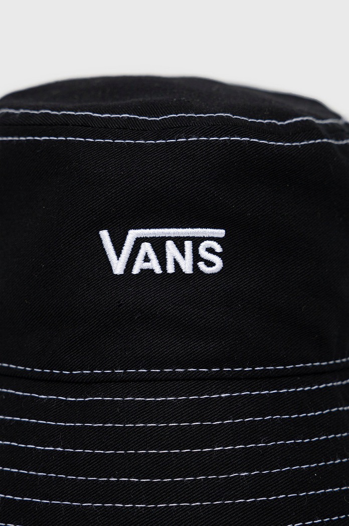 Bavlněná čepice Vans VN0A3ILLBLK1 černá AW22