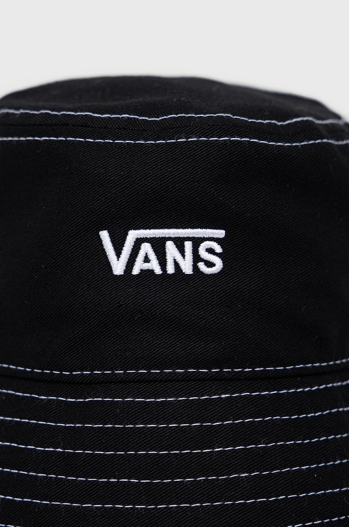 Bavlněná čepice Vans VN0A3ILLBLK1 černá AW22