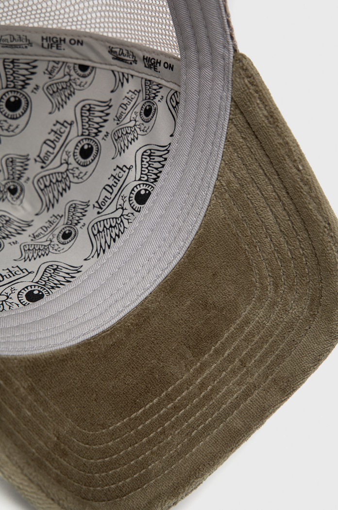 Von Dutch czapka z daszkiem zielony 7030163