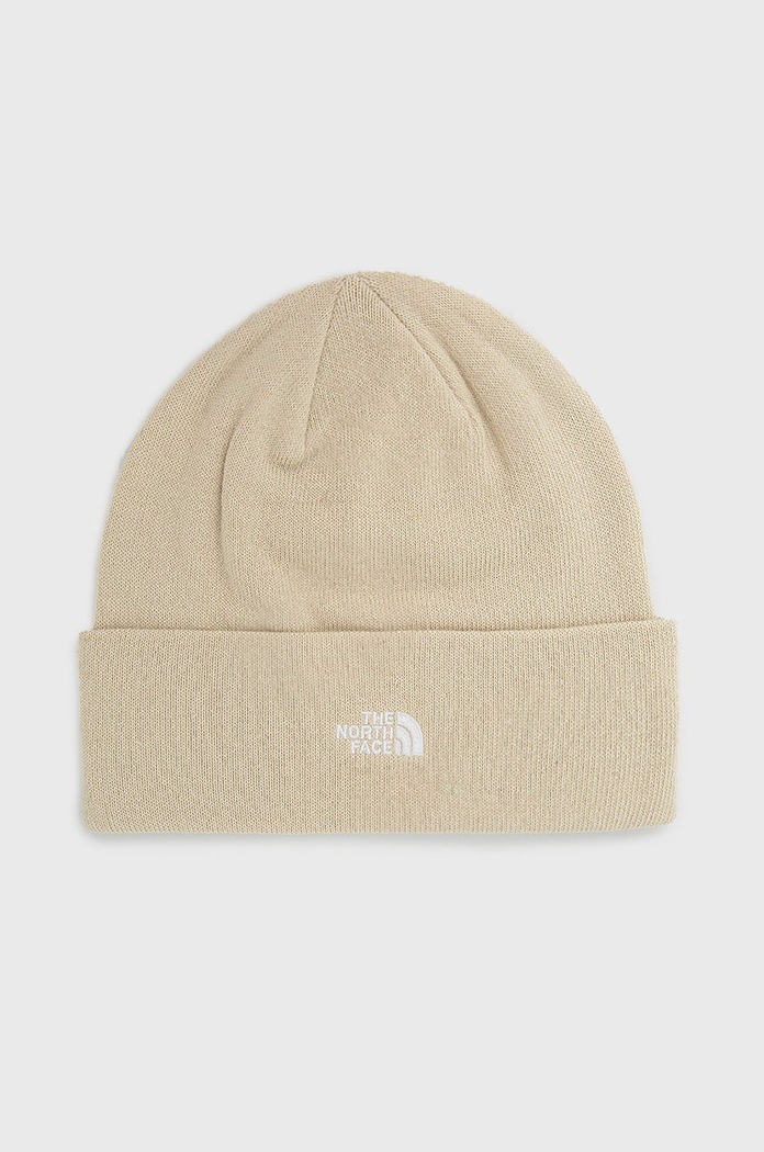The North Face czapka pozostałe beżowy NF0A5FW13X41