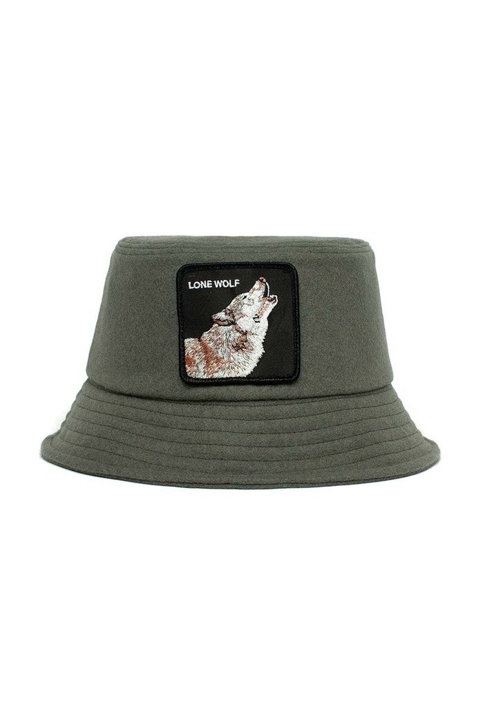 Goorin Bros kapelusz Wolf Heat wełna zielony 105.0062
