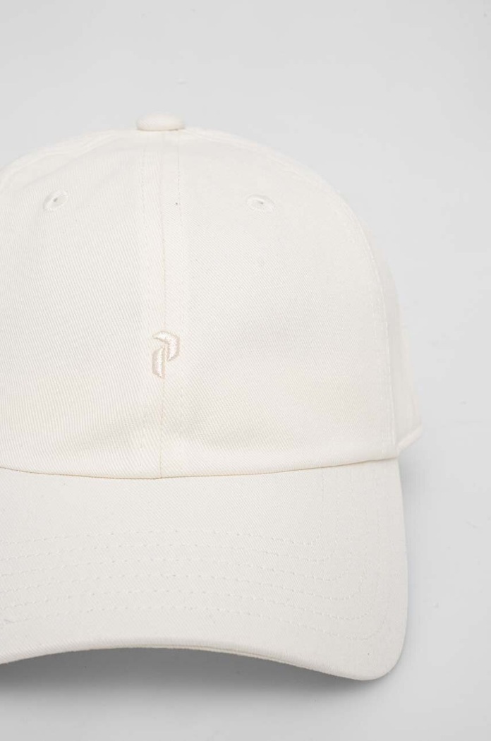 Peak Performance șapcă de baseball din bumbac G78327 bej SS25