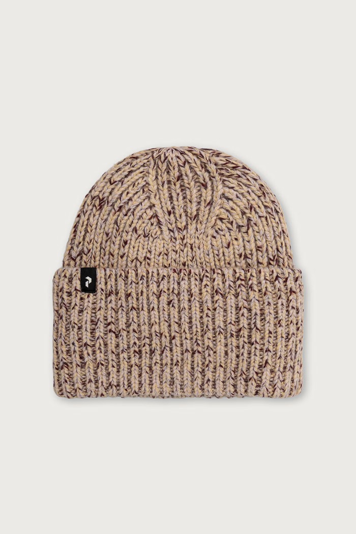 Peak Performance Czapka beanie z wełną Mason beżowy G77790