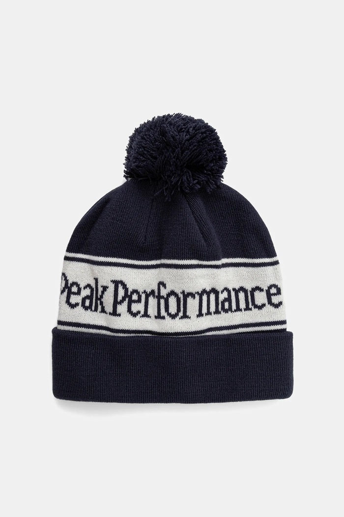 Čiapka Peak Performance hrubá tmavomodrá G77982