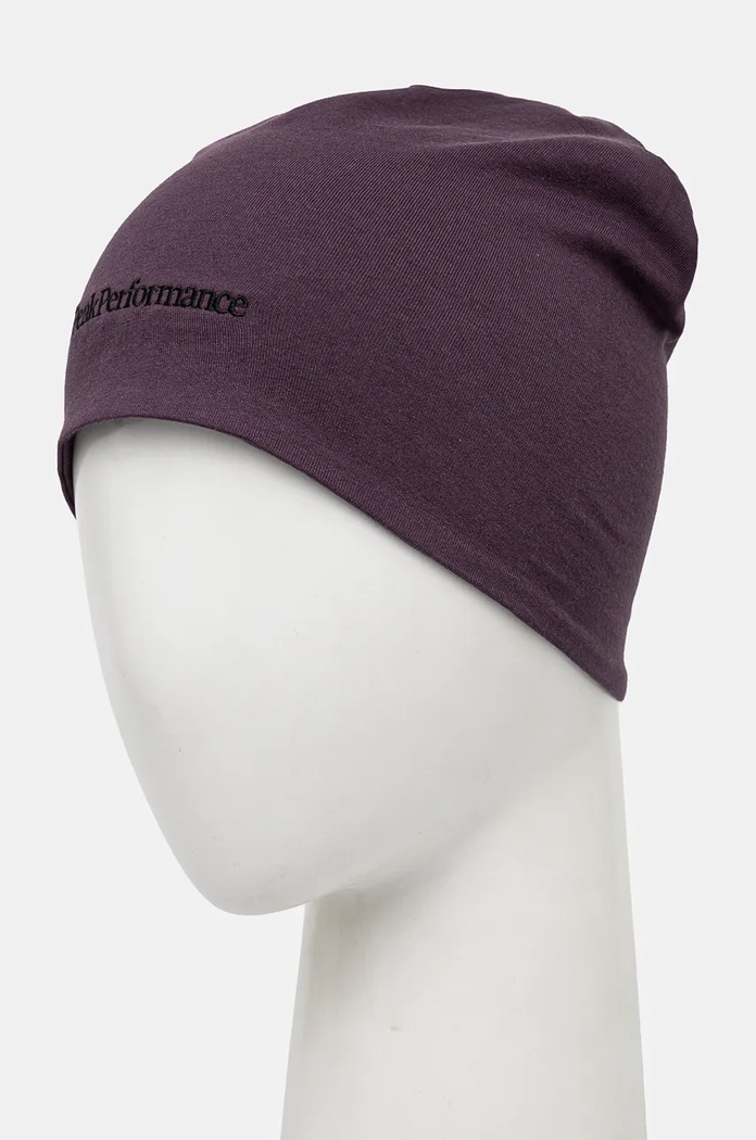 Pamučna kapa Peak Performance G77784 ljubičasta AW25