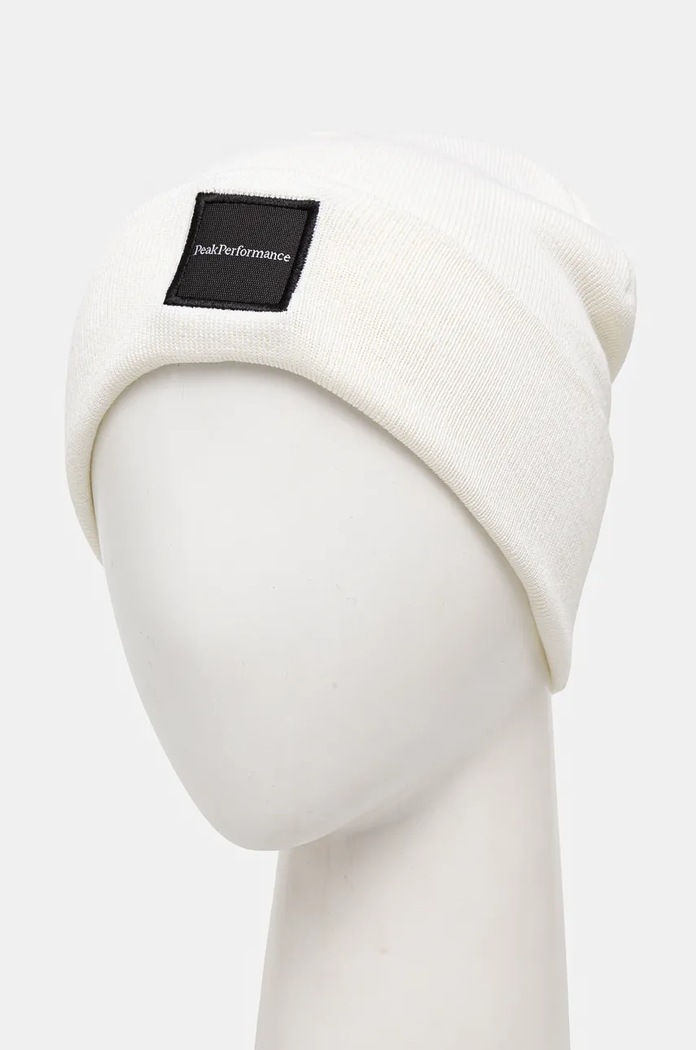Čiapka s prímesou vlny Peak Performance Switch G77781 béžová AW25