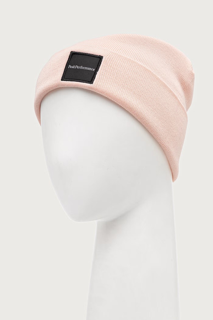 Peak Performance Czapka beanie z wełną Switch G77781 różowy AW25