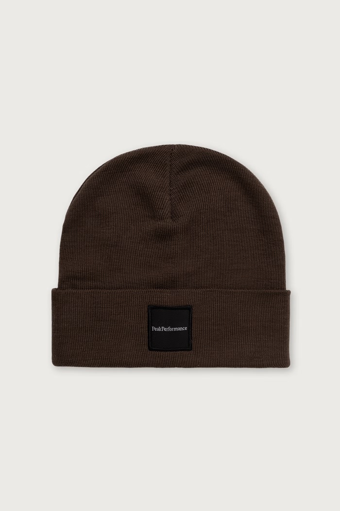 Peak Performance Czapka beanie z wełną Switch brązowy G77781