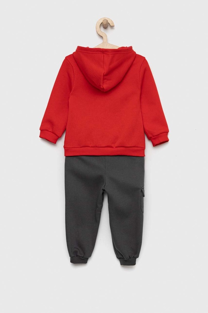 adidas dres dziecięcy HU1553 czerwony AW22