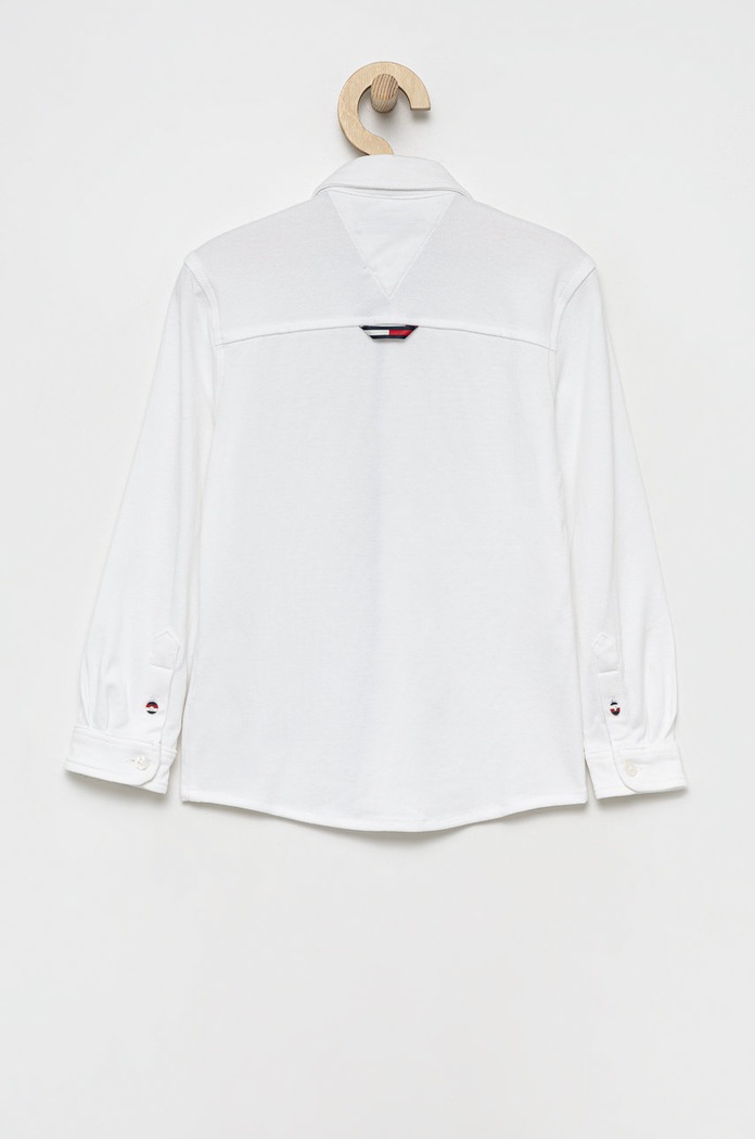 Tommy Hilfiger koszula dziecięca KB0KB07507.9BYY biały AW22