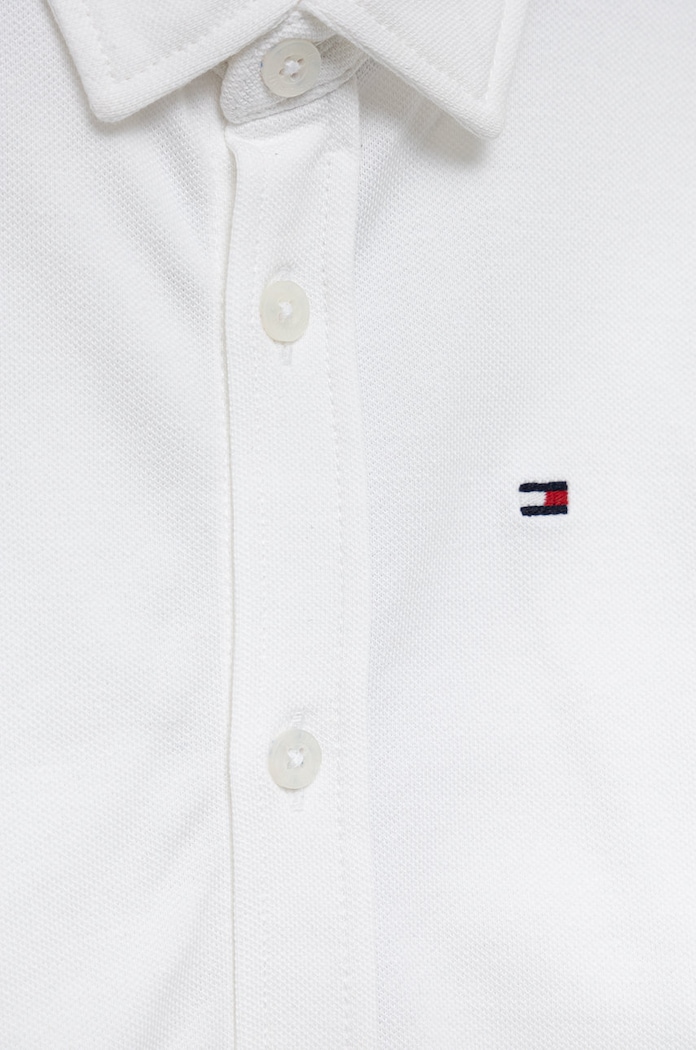 Chłopiec Tommy Hilfiger koszula dziecięca KB0KB07507.9BYY biały