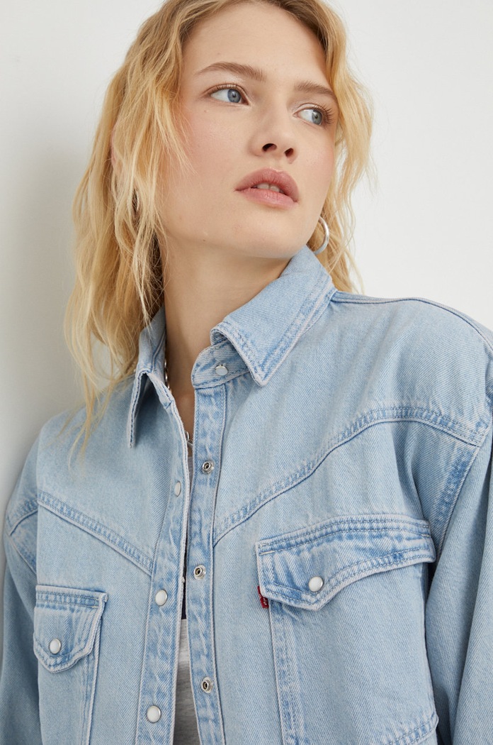 Košile Levi's A3364.0001 modrá
