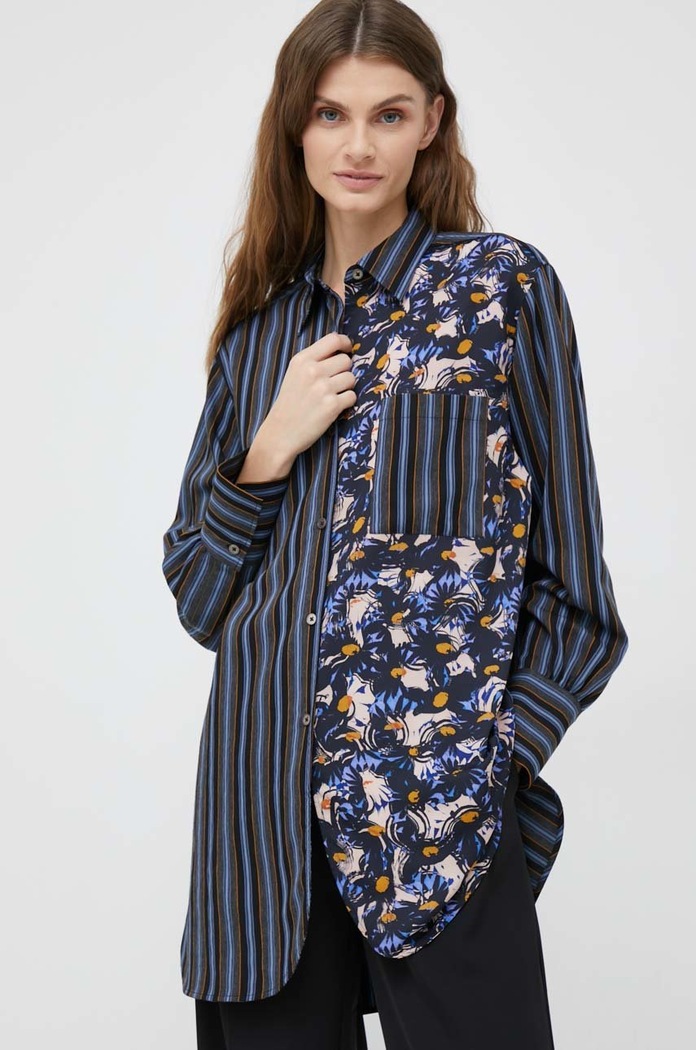PS Paul Smith camasa curele bleumarin W2R.257B.J30960