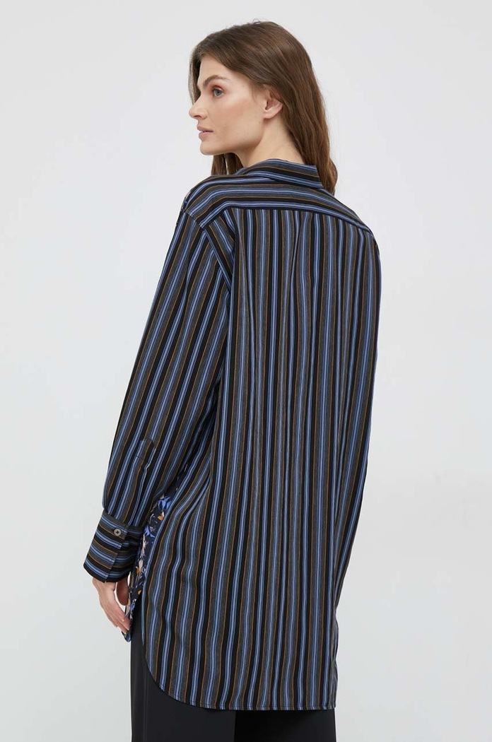 Îmbrăcăminte PS Paul Smith camasa W2R.257B.J30960 bleumarin