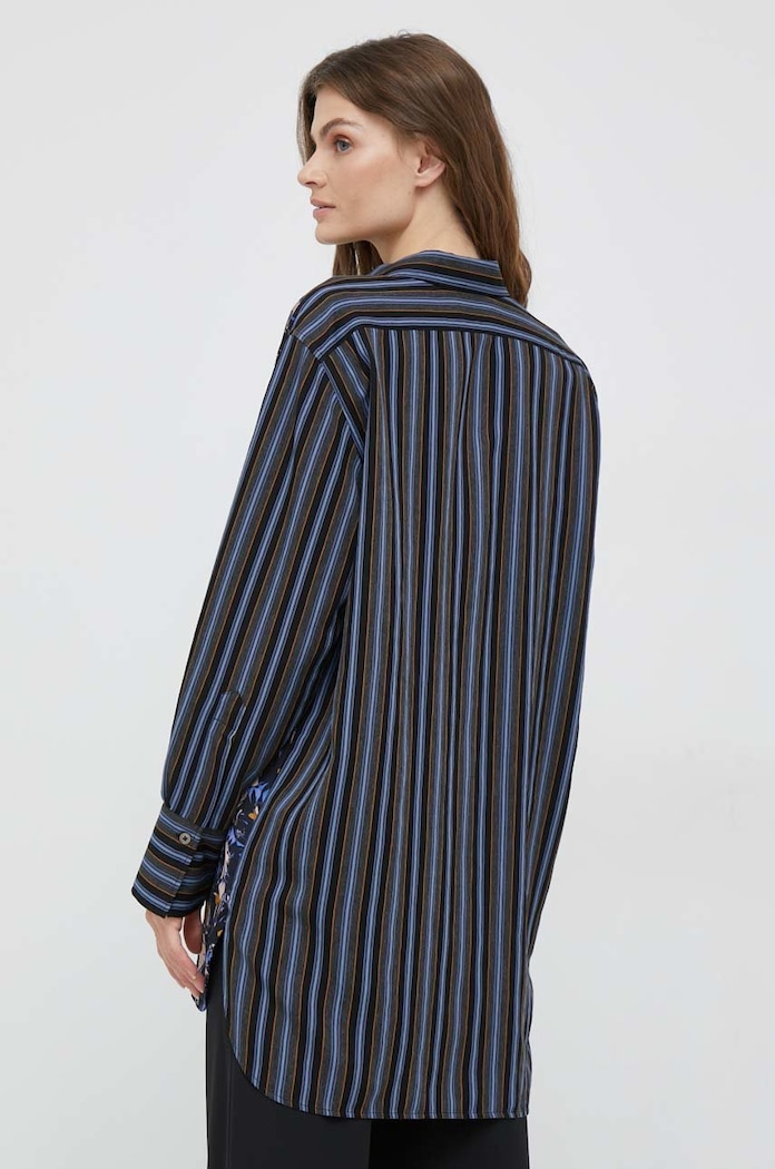 Îmbrăcăminte PS Paul Smith camasa W2R.257B.J30960 bleumarin