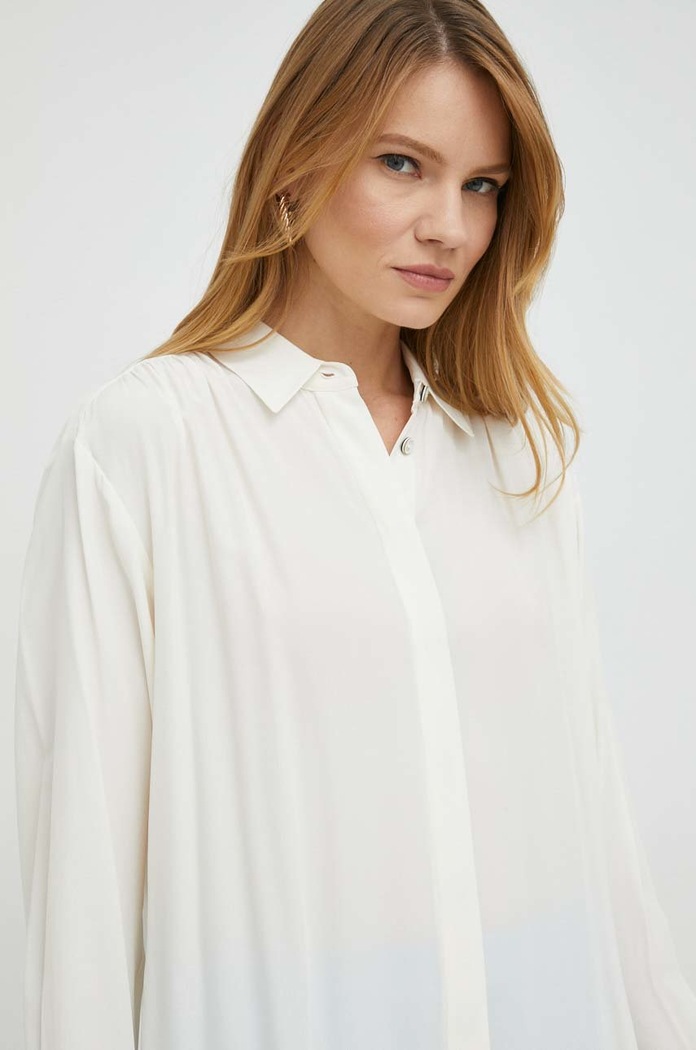 Košile BOSS béžová 50478898