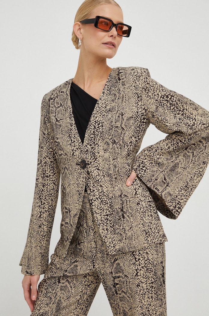 Sako By Malene Birger látka hnědá Q71094002