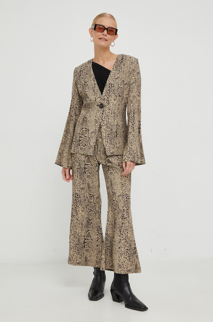 Sako By Malene Birger Q71094002 hnědá AW22