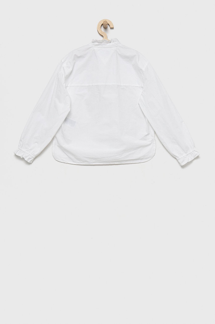 Tommy Hilfiger gyerek ing pamutból KG0KG06933.9BYY fehér AW22