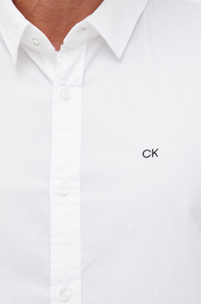 Košeľa Calvin Klein K10K110856.9BYY biela