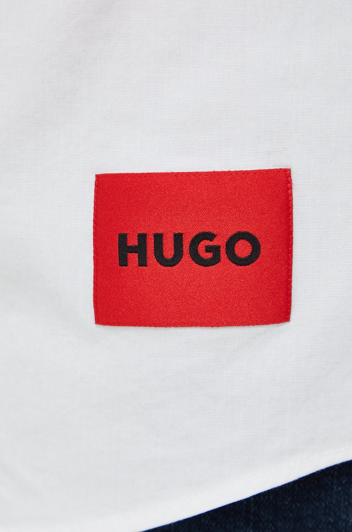 Košile HUGO 50475687 bílá AA00