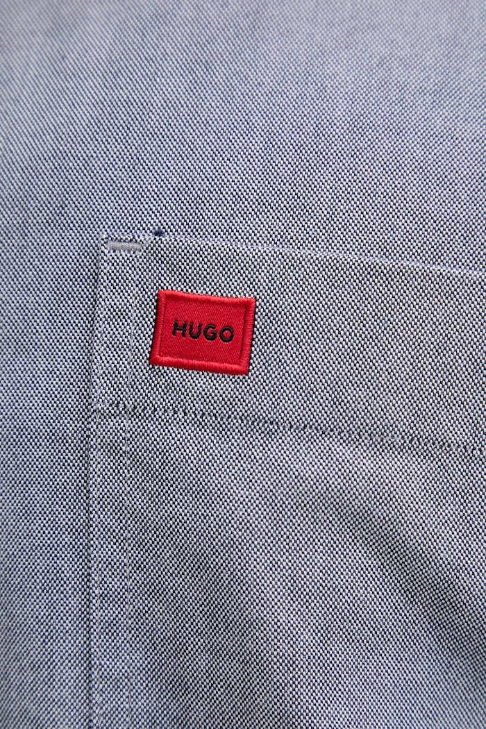 HUGO cămașă pentru bărbați din bumbac Evito 50479302 bleumarin