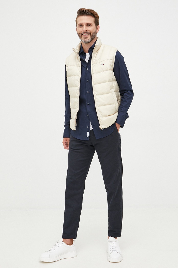 Košeľa Michael Kors MD0MD90425 tmavomodrá AW25