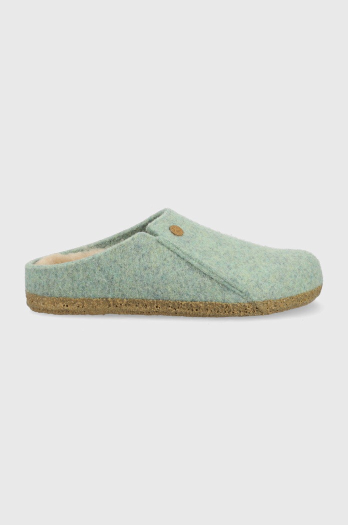 Birkenstock kapcie dziecięce zielony 1023095