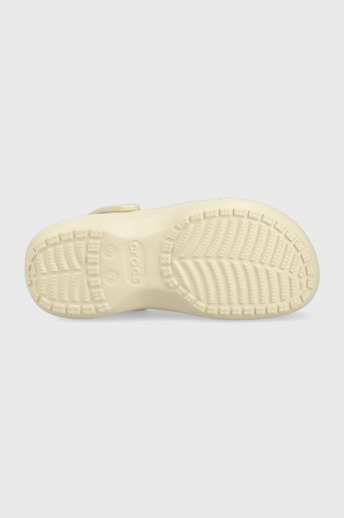 Natikače Crocs Classic Platform Clog 206750.2Y2 bež