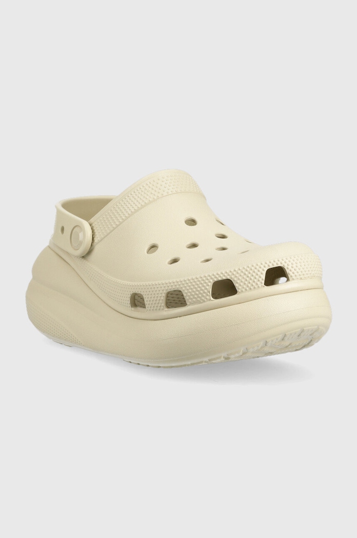 Crocs papucs Classic Crush Clog 207521.2Y2 bézs SS26