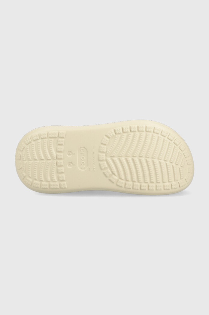 Crocs papucs Classic Crush Clog 207521.2Y2 bézs