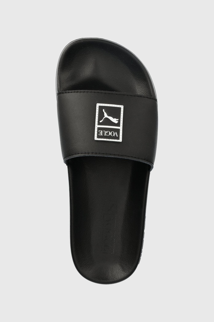 Puma șlapi de piele x VOGUE, Leadcat 2.0 negru 393311