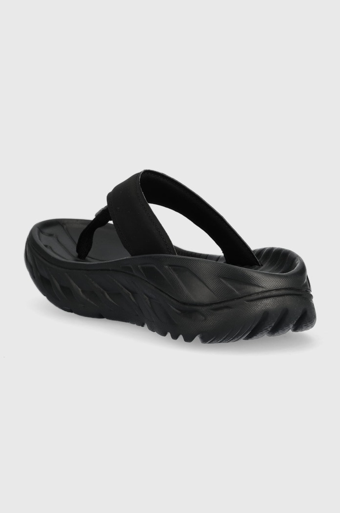 Obuwie Hoka japonki Ora Recovery Flip 1117910 czarny