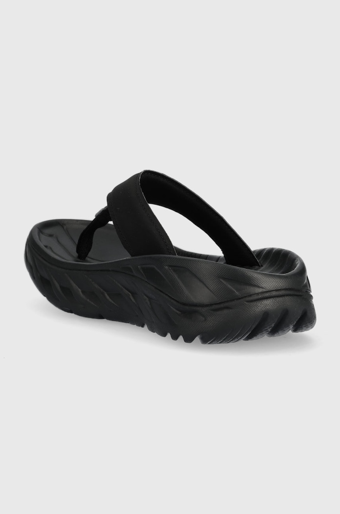 Obuwie Hoka japonki Ora Recovery Flip 1117910 czarny